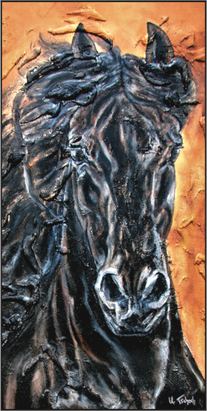 Main image 01-59 Pferdegemälde Kerstin Tschech – Galerie Kunstdruck