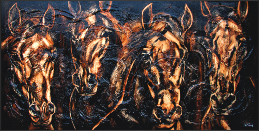 Main image 02-10 Pferdegemälde Kerstin Tschech – Galerie Kunstdruck