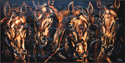 Main image 02-10 Pferdegemälde Kerstin Tschech – Galerie Kunstdruck