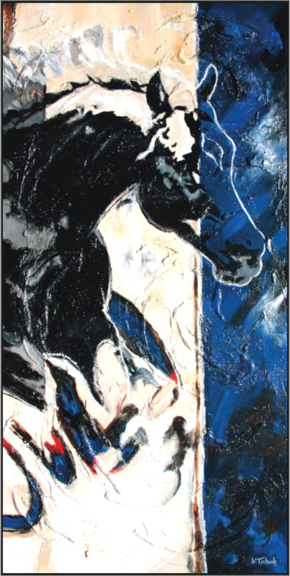 Main image 01-05 Pferdegemälde Kerstin Tschech – Galerie Kunstdruck