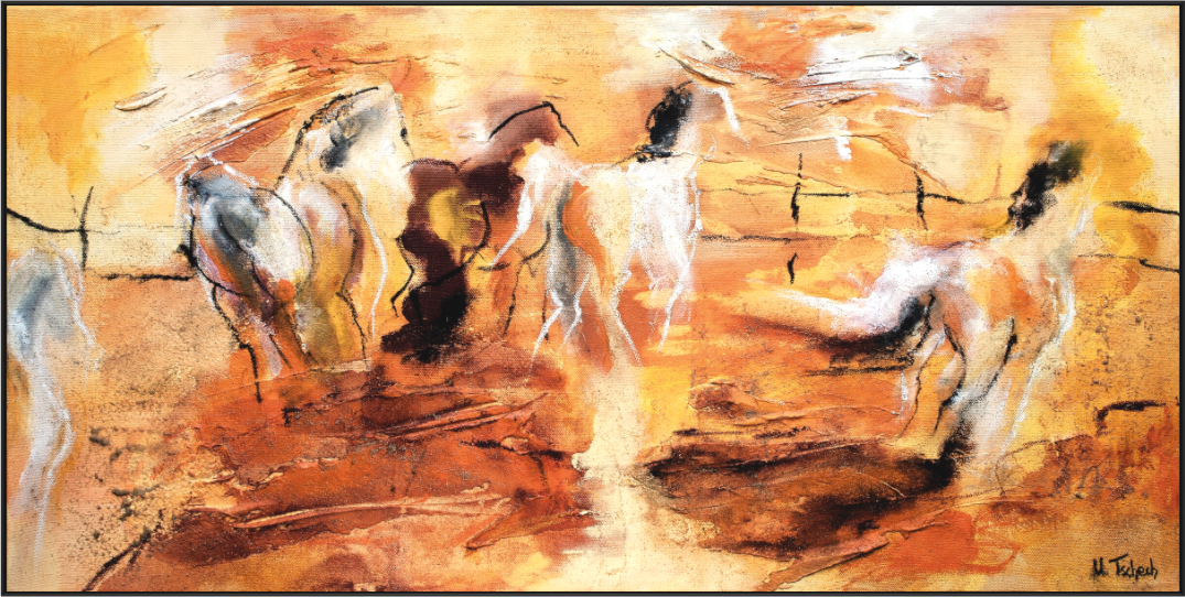 Main image 02-21 Pferdegemälde Kerstin Tschech – Galerie Kunstdruck