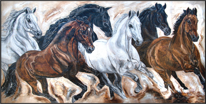 Main image 02-38 Pferdegemälde Kerstin Tschech – Galerie Kunstdruck