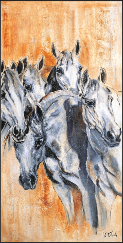 Main image 01-10 Pferdegemälde Kerstin Tschech – Galerie Kunstdruck