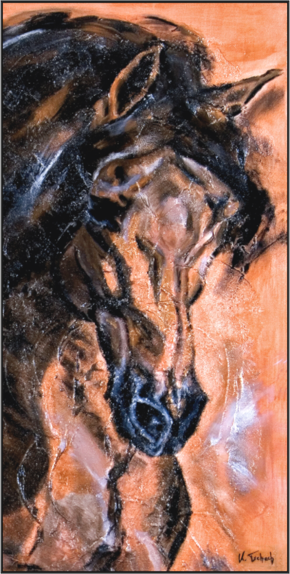 Main image 01-08 Pferdegemälde Kerstin Tschech – Galerie Kunstdruck