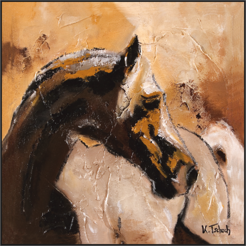 Main image 05-11 Pferdegemälde Kerstin Tschech – Galerie Kunstdruck