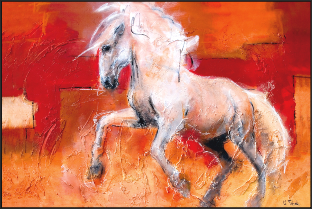Main image 04-31 Pferdegemälde Kerstin Tschech – Galerie Kunstdruck